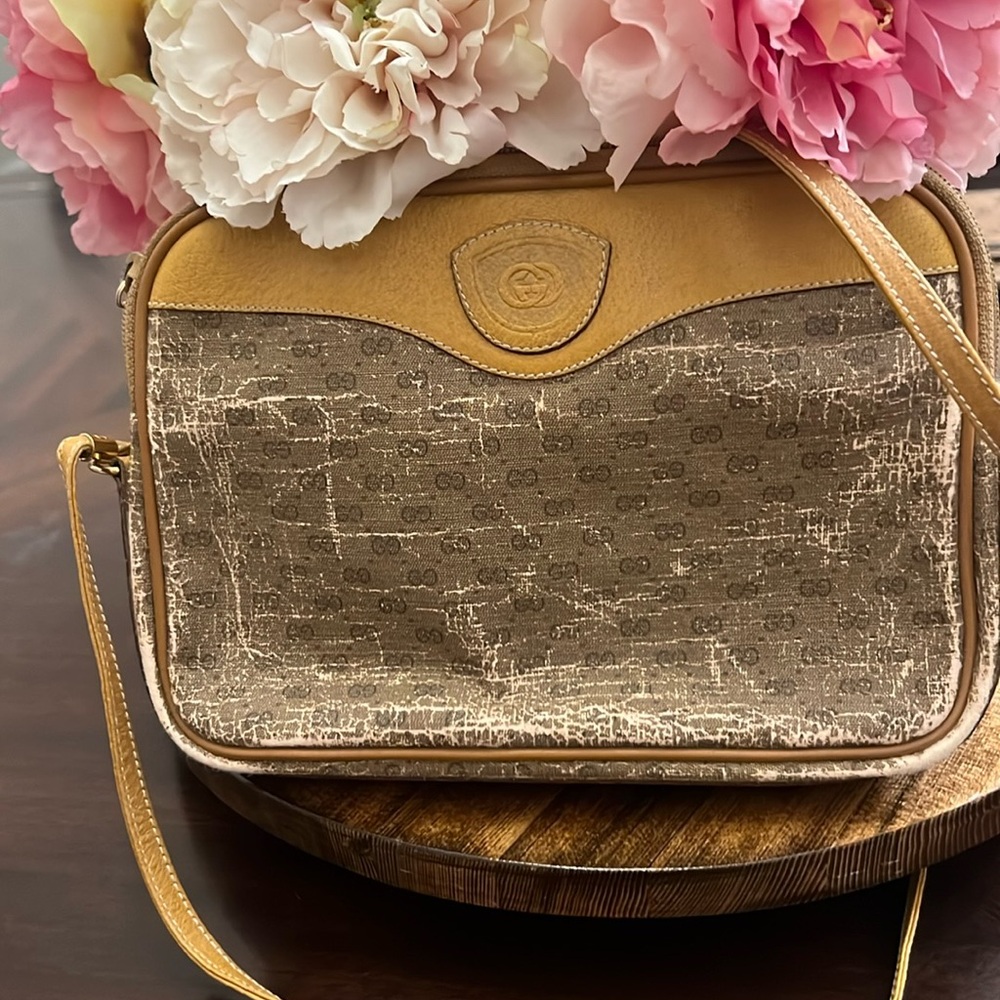 Gucci Micro GG Leather Crossbody bag